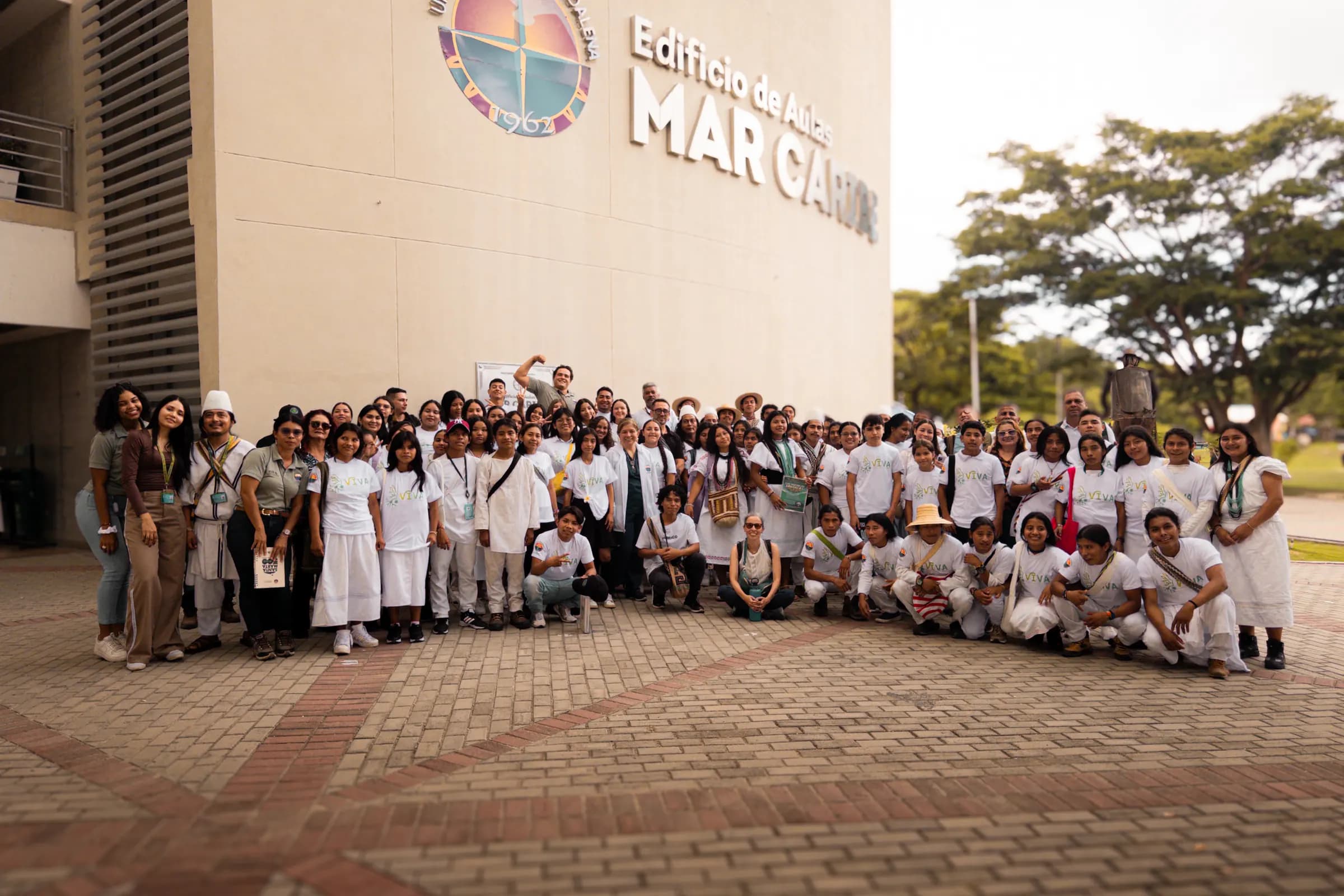 Participantes de los semilleros SIC VIVA reunidos en la Universidad del Magdalena